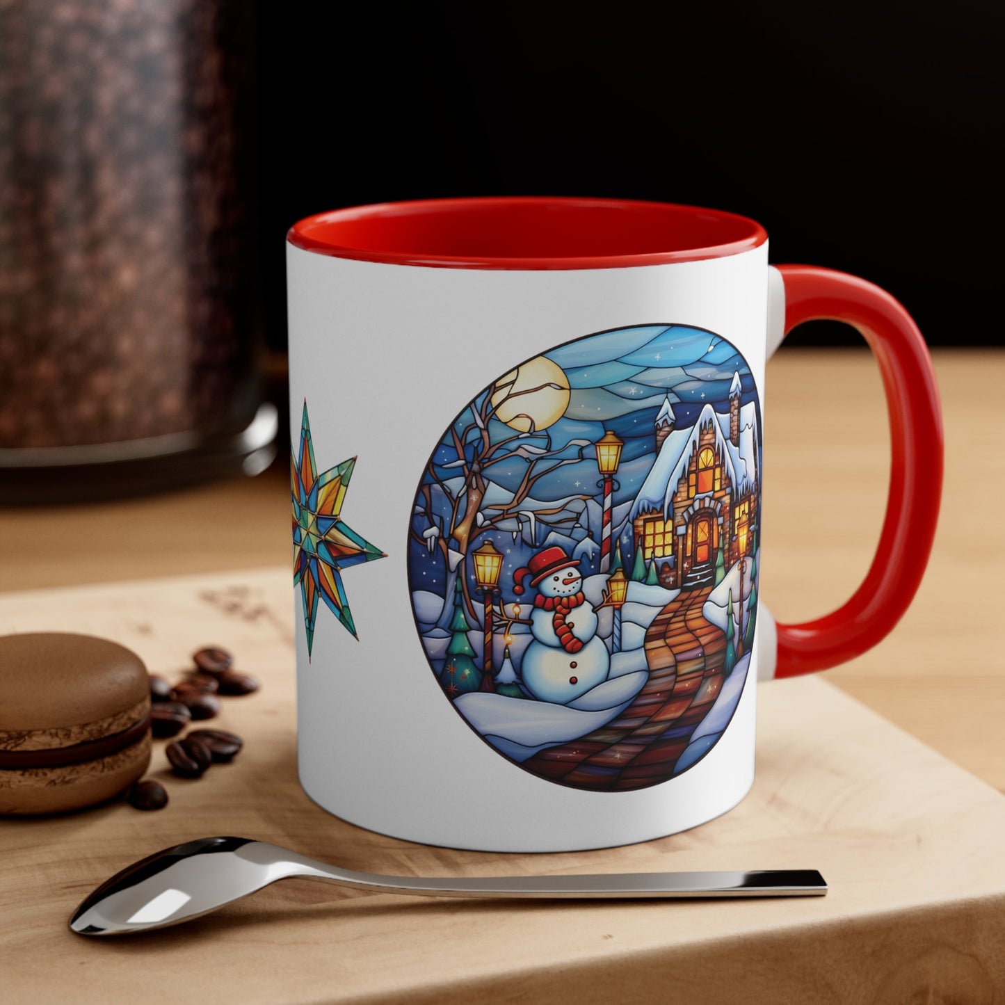 Christmas Accent Coffee Mug, 11oz - I Love Heartstrings