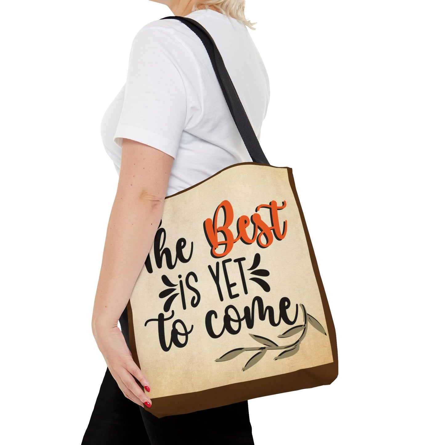 Tote Bag (AOP) The Best is Yet to Come - I Love Heartstrings