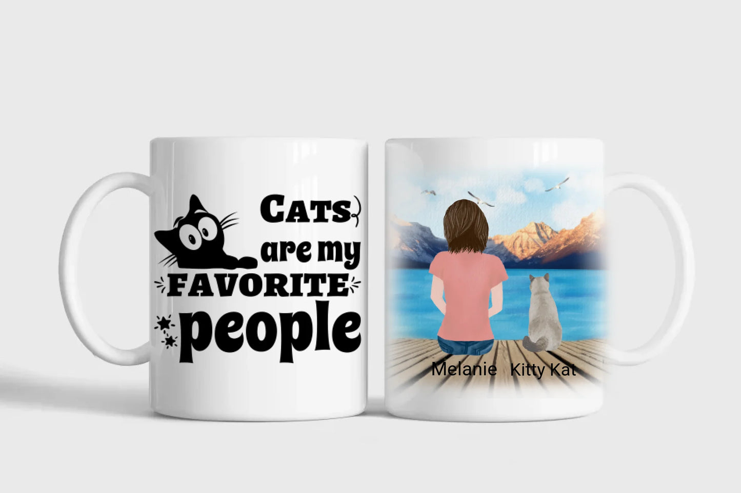 Double Mug Mockup