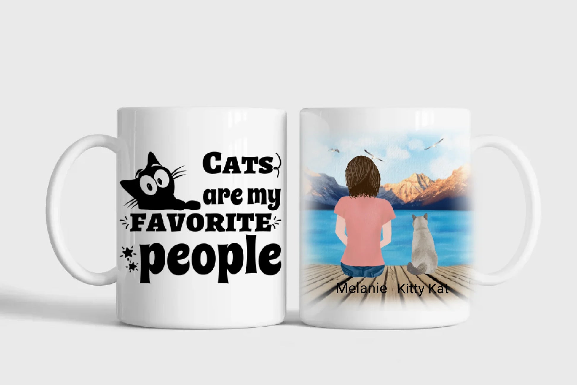 Double Mug Mockup