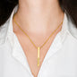 Personalized Engraved 4-Sided Stick Necklace