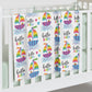 Baby Swaddle Blanket Rainbow Sailboat Medium Skinned Baby Blanket - I Love Heartstrings