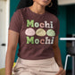 Cute Mochi Tee - Adorable and Comfortable Mochi Mochi Unisex Bella and Canvas Short Sleeve T - shirt Kawaii Japanese food shirt - I Love Heartstrings