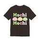 Cute Mochi Tee - Adorable and Comfortable Mochi Mochi Unisex Bella and Canvas Short Sleeve T - shirt Kawaii Japanese food shirt - I Love Heartstrings