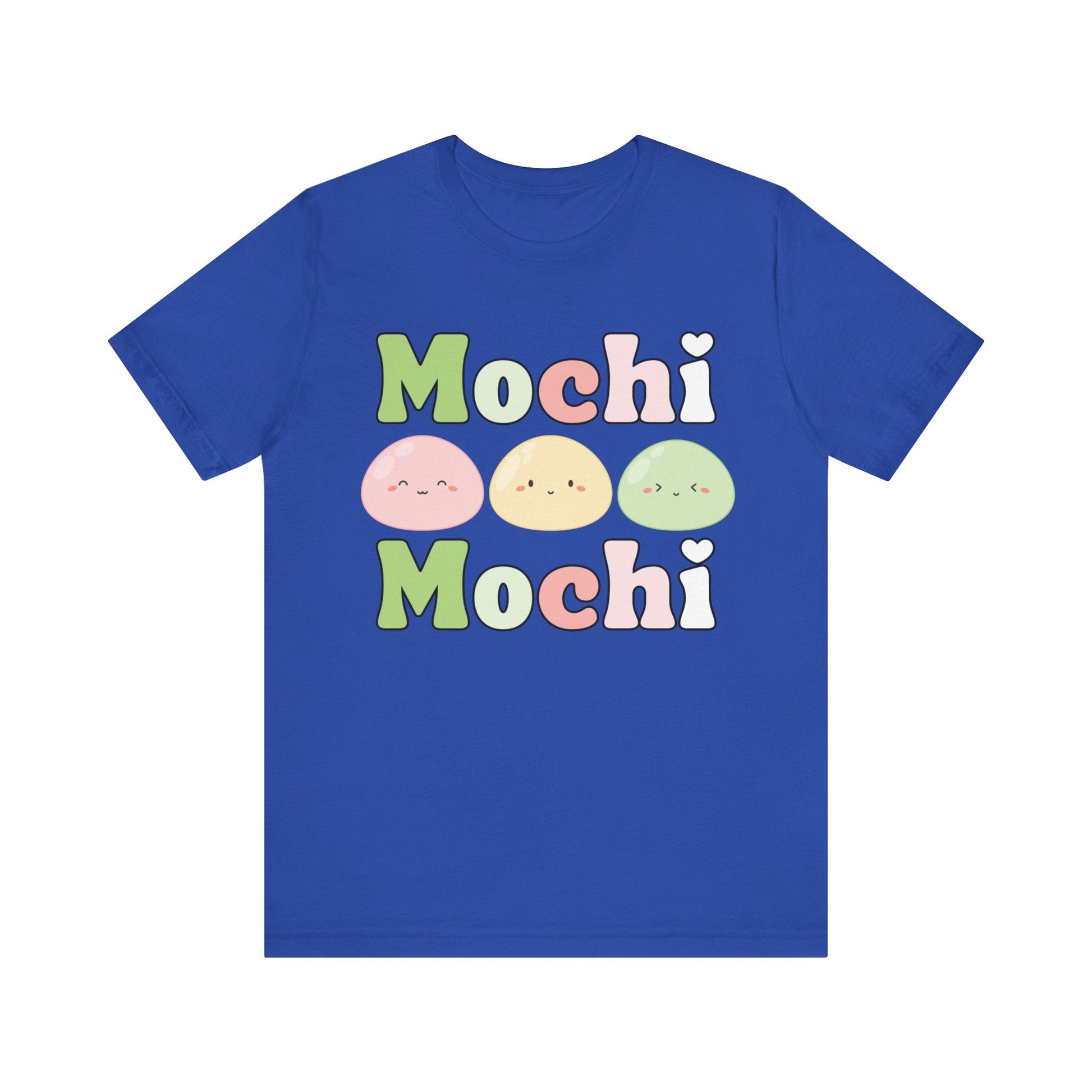 Cute Mochi Tee - Adorable and Comfortable Mochi Mochi Unisex Bella and Canvas Short Sleeve T - shirt Kawaii Japanese food shirt - I Love Heartstrings