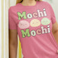 Cute Mochi Tee - Adorable and Comfortable Mochi Mochi Unisex Bella and Canvas Short Sleeve T - shirt Kawaii Japanese food shirt - I Love Heartstrings