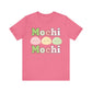 Cute Mochi Tee - Adorable and Comfortable Mochi Mochi Unisex Bella and Canvas Short Sleeve T - shirt Kawaii Japanese food shirt - I Love Heartstrings