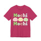 Cute Mochi Tee - Adorable and Comfortable Mochi Mochi Unisex Bella and Canvas Short Sleeve T - shirt Kawaii Japanese food shirt - I Love Heartstrings