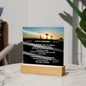 Grandson Gift Acrylic LED Nightlight Gift - I Love Heartstrings