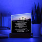 Grandson Gift Acrylic LED Nightlight Gift - I Love Heartstrings