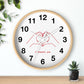 I (Heart) You Wall Clock Gift for Boyfriend Husband Best friend Gift - I Love Heartstrings