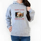 Custom Photo Dog Hoodie Personalized Adopt a Dog Rescue Dog lover gift for new puppy owner