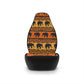 African Print Car Seat Covers Elephant Orange and Yellow - I Love Heartstrings