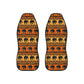 African Print Car Seat Covers Elephant Orange and Yellow - I Love Heartstrings