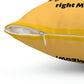 Are You Kitten Me Right Meow? Yellow Spun Polyester Square Funny Pillow Room Accent Indoor Pillow, Dorm Room gift, Graduate student present - I Love Heartstrings