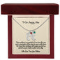 Baby Foot Pendant Necklace with Birthstone, Custom Engraved Names for Mother from Children, Gift for mom, Perfect for Mother's Day, birthday - I Love Heartstrings