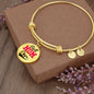 Best Mom Ever Circle Bracelet, mother's day gift for mom bangle - I Love Heartstrings