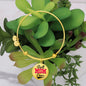 Best Mom Ever Circle Bracelet, mother's day gift for mom bangle - I Love Heartstrings