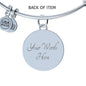 Bracelet for girlfriend Birthday Anniversary gift for wife partner soulmate personalized bangle custom-made keepsake for her BFF going away - I Love Heartstrings