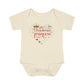 Christmas Body suit for Baby girl, Christmas Princess shirt, Baby 6-18 months Body Suit gift for Christmas - I Love Heartstrings