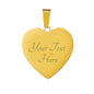 Christmas Princess Heart Bracelet for Girls in White or 18K gold finish - I Love Heartstrings