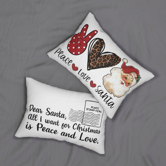 Christmas Throw pillow, Two-sided Holiday pillow, Throw pillow Christmas, Accent pillow, Christmas Decoration, pillow décor, Christmas gift - I Love Heartstrings