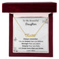 Custom Name Necklace for Beautiful Daughter - I Love Heartstrings