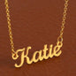 Custom Name Necklace for Beautiful Daughter - I Love Heartstrings