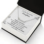 Custom Name Necklace for Beautiful Daughter - I Love Heartstrings