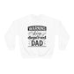 Dad Heavy Blend™ Crewneck Sweatshirt Gift for Father's Day, Birthday gift for Dad, Valentines Day gift for Dad Sleep Deprived Warning shirt - I Love Heartstrings
