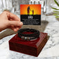 Dad Love You Forever Bracelet from Daughter Keepsake for Fathers Day Birthday gift with Message card - I Love Heartstrings