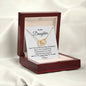 Daughter Interlocking Hearts Necklace Two Hearts Combined - I Love Heartstrings