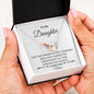 Daughter Interlocking Hearts Necklace Two Hearts Combined - I Love Heartstrings