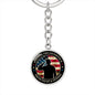 Daughter of Veteran Keychain, from Dad to daughter, Proud Veteran daughter, Military Veteran, Gift to daughter, from Veteran Dad to daughterr - I Love Heartstrings