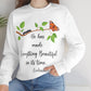 Ecclesiastes 3:11 Bible verse shirt Religious sweatshirt Inspirational tee Christian apparel Faith t-shirt Jesus clothing - I Love Heartstrings