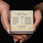 Encouraging Necklace with Message card, Vertical Necklace Gift personalized You Are Enough - I Love Heartstrings