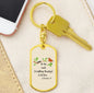 Engraved, Bible verse keychain, inspirational gift, christian keychain, christian gifts, scripture keychain, custom keychain, faith keychain - I Love Heartstrings
