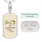 Engraved, Bible verse keychain, inspirational gift, christian keychain, christian gifts, scripture keychain, custom keychain, faith keychain - I Love Heartstrings