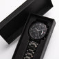 Engraved Watch for Husband I Love You Black Chronograph Watch Gift for Anniversary, Birthday, for him, Father's Day - I Love Heartstrings