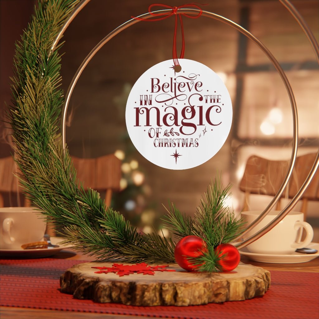 Faith Christmas Metal Ornaments - I Love Heartstrings