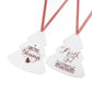 Faith Christmas Metal Ornaments - I Love Heartstrings