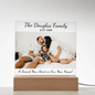 Family Acrylic Plaque - I Love Heartstrings