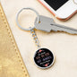 Forgiveness gift Always Heart to Heart Circle Keychain Gift for mom for girlfriend for wife - I Love Heartstrings
