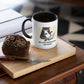 Funny Mug for College Student Are You Kitten Me, Black Handle Accent 11oz computer workaholic, cat lover gift, work at home present - I Love Heartstrings
