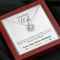Future Wife Love Knot Necklace Fiance gift - I Love Heartstrings