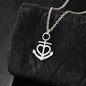 Gift for Girl Friend - Anchor Necklace with Message card - I Love Heartstrings