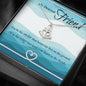 Gift for Girl Friend - Anchor Necklace with Message card - I Love Heartstrings