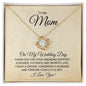 Gift for mom on wedding day today a groom tomorrow a husband wedding gift mother of the groom gift from son, thank you mom wedding gift - I Love Heartstrings
