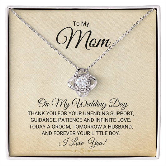Gift for mom on wedding day today a groom tomorrow a husband wedding gift mother of the groom gift from son, thank you mom wedding gift - I Love Heartstrings