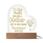 Gift for Mother from Children, Acrylic Night light, Birthday gifts for Mom, Mother's day present - I Love Heartstrings